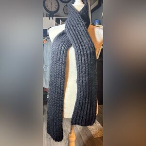Black Knit Scarf Club Room by Charter Club EPC 100% Acrylic